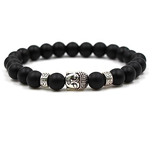 Bracelet pierre naturelle 8mm Bouddha une excellente idée cadeau mixte