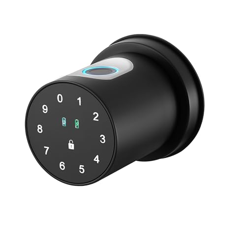 AloveH Smart Fingerprint Door Lock,Door Lock with Fingerprint,Keyless Entry Door Lock with Keypad,Biometric Smart Digital Door Lock with Code,Tuya App