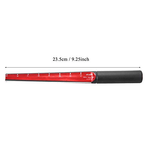 Zerone Wax Ring Sizer, Wax Ring Sizer Finger Stick Ruler Jewelry Size Mandrel Tool for Enlarging the Hole Diameter of Wax Rings to the Correct Finger Size by Zerone - Image 3