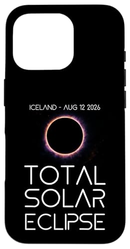 Total Solar 2026 Eclipse �A�C�X�����h �g�[�^���e�B �`�F�C�T�[ �T�C�G���X �X�}�z�P�[�X iPhone 16 Pro �p
