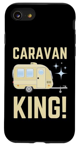 Caravan King! - Rimorchio per camper e camper Custodia per iPhone SE (2020) / 7 / 8