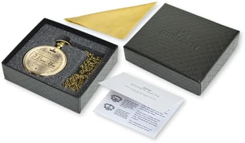 to My Son Bronze Pocket Watch, Birthday Pocket Watch, Graduation Pocket Watch, Father Son Pocket Watch, Son Pocket Watch, Engraved Pocket Watch