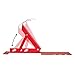 Guardian 2500 Adjustable Roofing Bracket | for 30 45 or 60 Degree Roof Pitches | 10 Inch Adjustable Platform | Powder Coated Red | OSHA Compliant