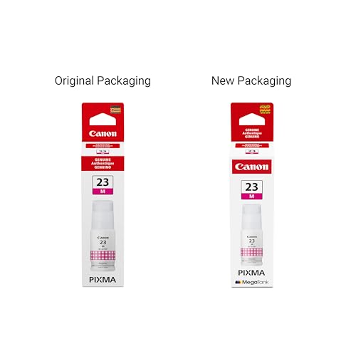 Image of Canon GI-23 Genuine Magenta Ink Bottle, Compatible with Megatank G620 Printers