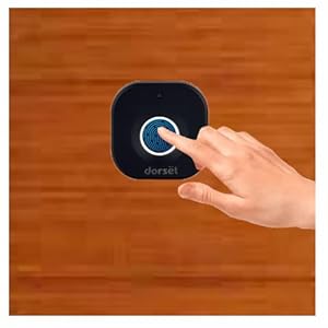 Dorset Furniture Smart Lock [DG 304] | 40 Unique Access Drawer Lock with Finger Print for Home and Office | Suitable for Drawers| Ideal Door Thickness – 15-20mm | Black