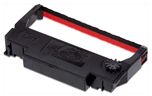 Image of Ep ERC 38 Cartridge Ribbon Compatible for Epson TM-300,TM U210D,TM U220D TM-U220 TM-U220-B (REB & Black 3)