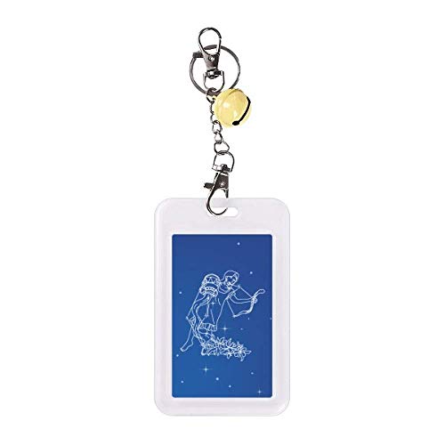 Étui de protection carte de crédit Verseau avec cloche jaune pour sécuriser vos cartes