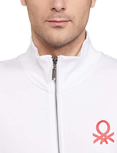 Image of United Colors of Benetton Men's Cotton Hooded Sweatshirt