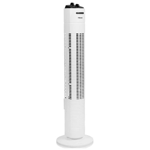 Ventilateur colonne oscillant Tristar VE-5806-3 vitesses - 80 cm de hauteur - Minuterie intégrée