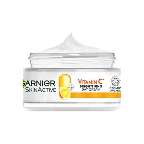 Garnier SkinActive Vitamin C Face Moisturiser for Brightening Day Cream, 50ml Cover