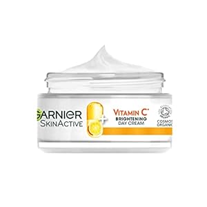 Garnier SkinActive Vitamin C Face Moisturiser for Brightening Day Cream, 50ml