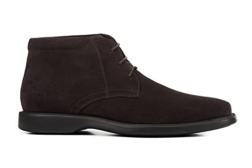 Geox U Brayden 2fit ABX D, Stivali Boots Uomo, Marrone Coffee, 41 EU