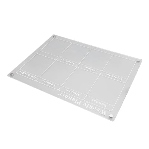 Tableau acrylique effaçable Fafeicy design premium pour réfrigérateur