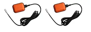 PARTHVI Float Switch Sensor for All Type of Controller and Water Tank Wired Sensor Security System (Pack of 2)