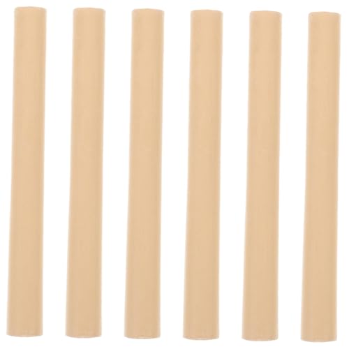 Cemaystic 6個入り木材タッチアップクレヨン ? 家具や床の傷修復用ワックススティック、塗装不要で簡単補修 (カーキ)