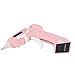 Hot Glue Gun, Cordless Hot Glue Tool with 10Pcs 7mm High Adhesion Glue Sticks, Rapid Heating, Sturdily Bonds Metal, Ceramics, Wood, Crafts, DIY Arts, Leather, etc (Pink)