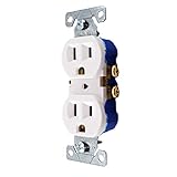 Cooper Wiring Devices 15-Amp White Duplex Electrical Outlet; White (10 Pack)