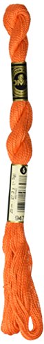 Hilo Algodón Perla DMC 792 pulgadas Naranja Quemado miniatura 1