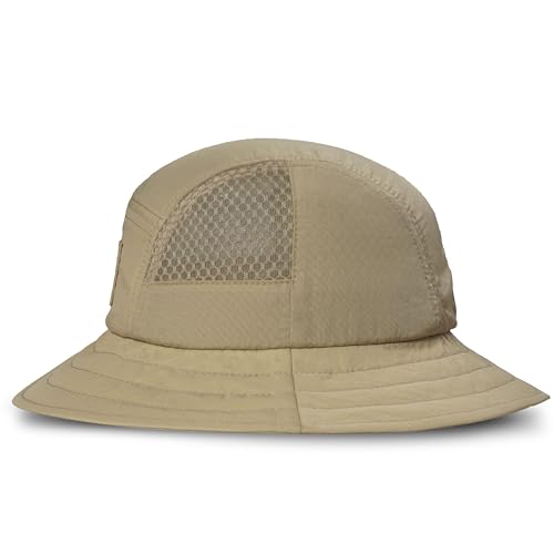 Timberland Mesh Panel Kids Boys Bucket Hat, One Size, Adjustable Chin Cord, Wide Brim Sun Hat for Outdoor Adventures3