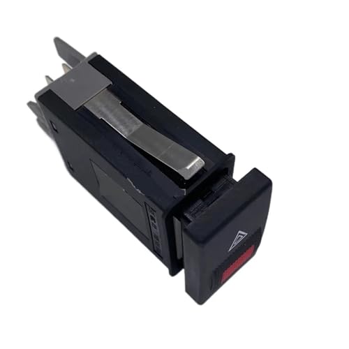 FRSWEQY Ajuste for Audi A4 (8D2, B5) 1996-2002 Interruptor de luz de Advertencia Intermitente de Emergencia, botón de Tablero, Accesorios for Coche 8D0941509D 8D0941509E