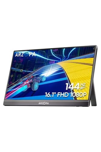 Arzopa Z1FC 16.1 inç 144Hz Full HD IPS Type-C Taşınabilir Monitör