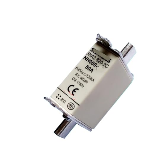 Fusible 3NA3820-2C NH00 50A haute fiabilité pour réseau électrique