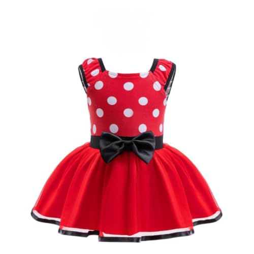 Lito Angels Deguisement Robe Fille souris Mouse pour Bebe Filles avec Bandeau Taille 12-18 mois,...