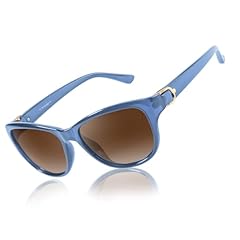 A16 Clear Blue Frame/Gradient Brown Polarized Lenses