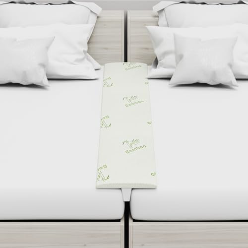 Bed Bridge Twin to King Converter with Cover, 75"X11.5
