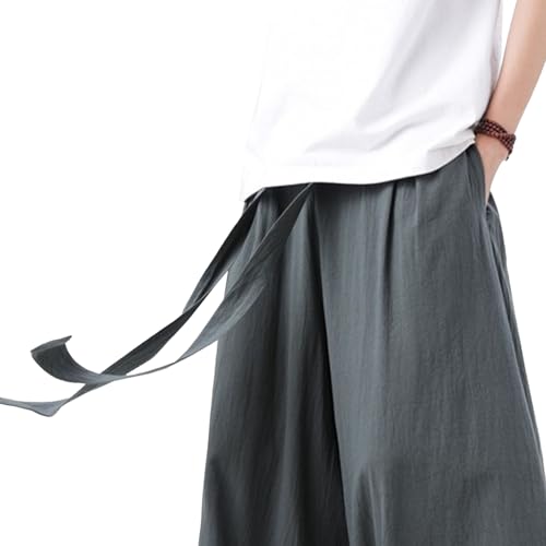 Pantalón holgado casual estilo japonés para hombre, talla Medium miniatura 5