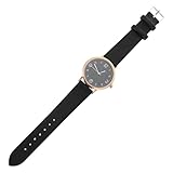 SOLUSTRE Damen Digitaluhr mit Lederarmband Leichte Multifunktionale Armbanduhr für Studenten Präzises Digitales Uhrwerk Schlichtes Design Komfortabel und Langlebig