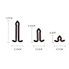 30Sheets Fishing Bait Hair Stoppers - Plastic Grid Type Hair Rig Boilie Stops for Carp Fishing, Lake and River Fishing Tackle Accessories(Coffee) #1