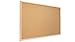 Produktbild ALLboards Pinnwand mit Holz Rahmen 80x60cm Korktafel Korkwand Pinnwand Kork