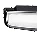 Fronimo Headlamp Lens Covers Compatible with BMW X3 E83 2004-2010 Pair Headlamp Headlight Lens Cover Clear Black