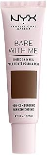 Foundation makeup NYX Professional Makeup Bare With Me Tinted Skin Veil Deep Rich