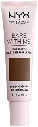 Foundation makeup NYX Professional Makeup Bare With Me Tinted Skin Veil Deep Rich