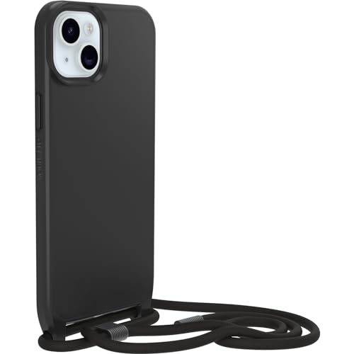 Coque antichoc iPhone 15 Plus Otterbox anti chute avec collier réglable noir - 4