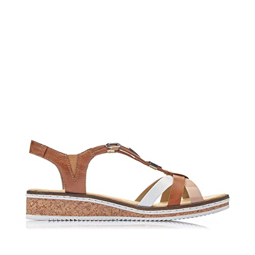 Rieker Donna Sandali V3657, Signora Sandali,Scarpa...
