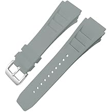 Rubber Watchband 20mm 25mm for Richard Spring Bar Silicone Mille Sport Watch Strap Soft Waterproof Wristband