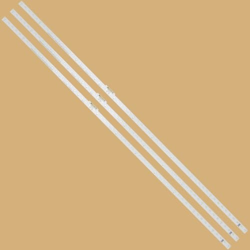 GuuYebe 3 PCS LED Backlight Strip TV Replacement Parts for BN96-48257A QN75Q60RAFXZA QN75Q6DRAFXZA V9Q6750SM0 R0 181120