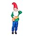 Seruna Disfraz de Enano F139 Tamaño 18-24 Meses (86-92 cm), Trajes de niños y niñas, para el Carnaval, también Adecuado como Regalo de cumpleaños