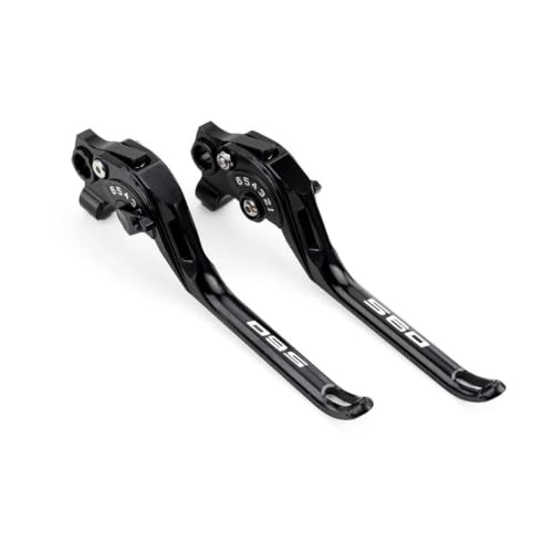 KOKOGLGBTD Para Yamaha TMAX-560 Para Tech Max 560 TMAX 2020-2024 2025 2026 Accesorios De Motocicleta Palancas Embrague Freno Largas Manijas Ajustables(NEGRO)