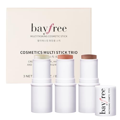 bayfree 3 PCS Makeup Cream Contour Stick Set