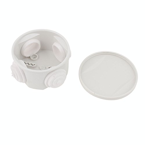 Caja estanca redonda blanca ABS IP44 50x50mm miniatura 2