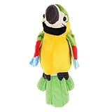 Nuestro adorable juguete de peluche PARROT imita cada palabra y sonido que haces en un tono agudo y divertido. ¡Tu nuevo amiguito está seguro de traer risas y diversión!