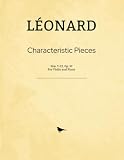 Léonard Characteristic Pieces: Nos. 7-12, Op. 57 - For Violin and Piano (Petites Pièces Intimes)
