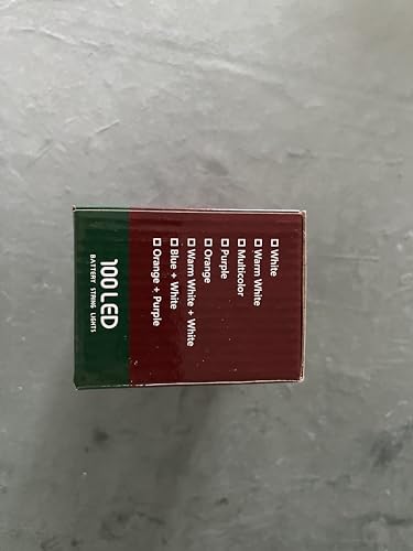 Moxled Halloween Decorazioni Luci Arancia 10M 100