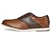 Florsheim Men's Vibe Jr. Boys Plain Toe Saddle Shoe (Toddler/Little Kid/Big Kid) Cognac Multi 6 Medium