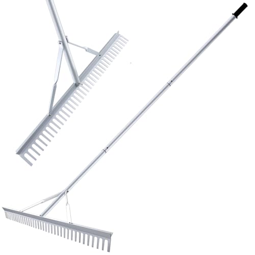 Fumingpal 36 Inch Aluminum Landscape Rake