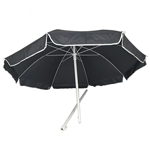 Outdoor Garden Patio Umbrella With Stand Holder 42in/7ft Outdoor Big Size Waterproof Super Cloth Patio Garden Outdoor Umbrella (7ft/42in)(Green)